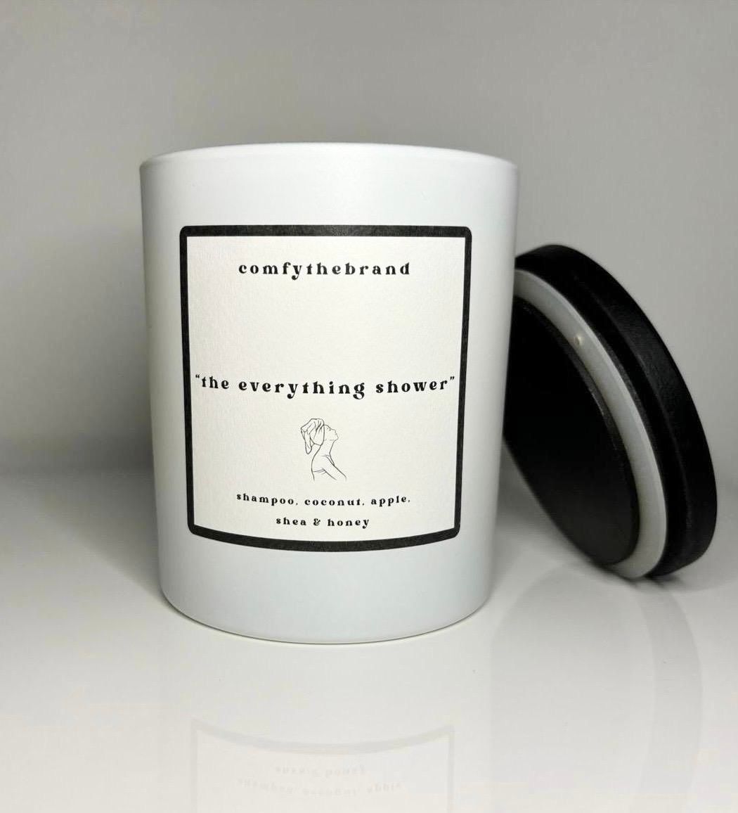 the everything shower candle